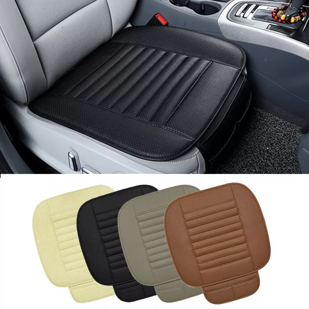 Universal Auto Vordersitz Sitzkissen Sitzauflage Sitzbezüge PU Leder Matte  Pad