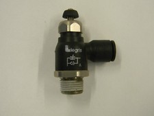 New Parker Legris FCC731-6-8 Compact Meter-Out Flow Control Valve W/ Knob   L2 