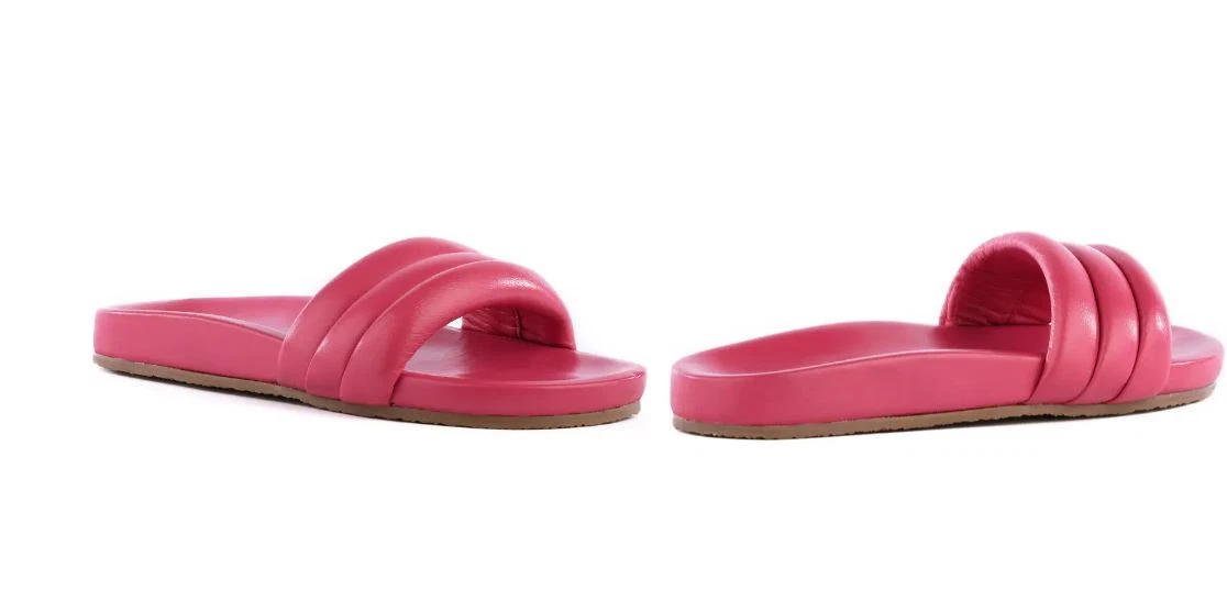 Seychelles Women's Low Key Leather Slide Sandals Size 7 $99 Save 50%!!!