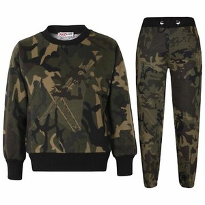 girls camo jumper