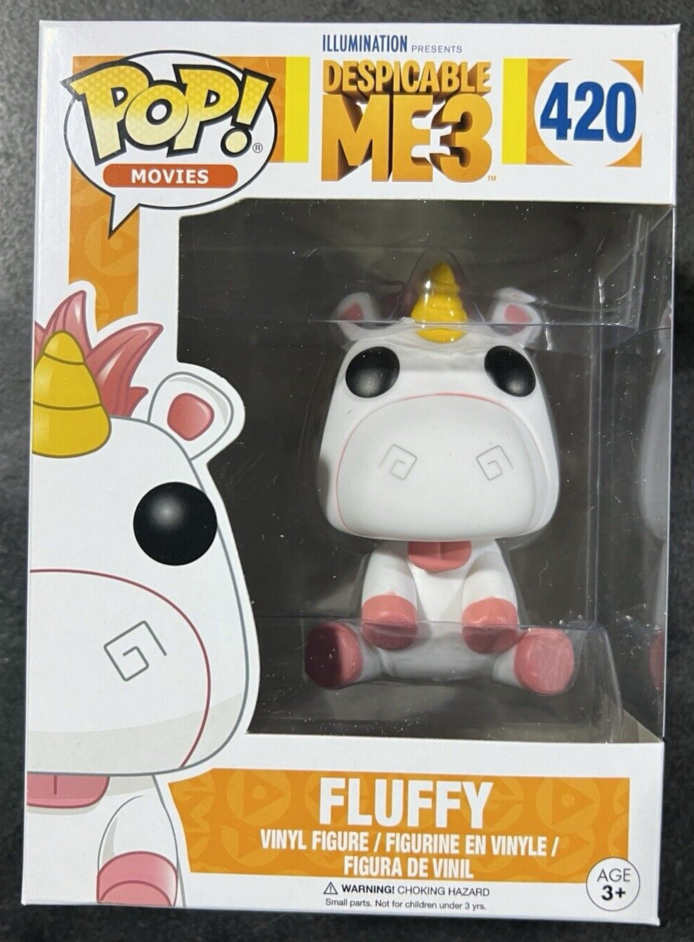 Funko Pop! Movies Despicable Me 3 - Fluffy #420 * Paint Impe