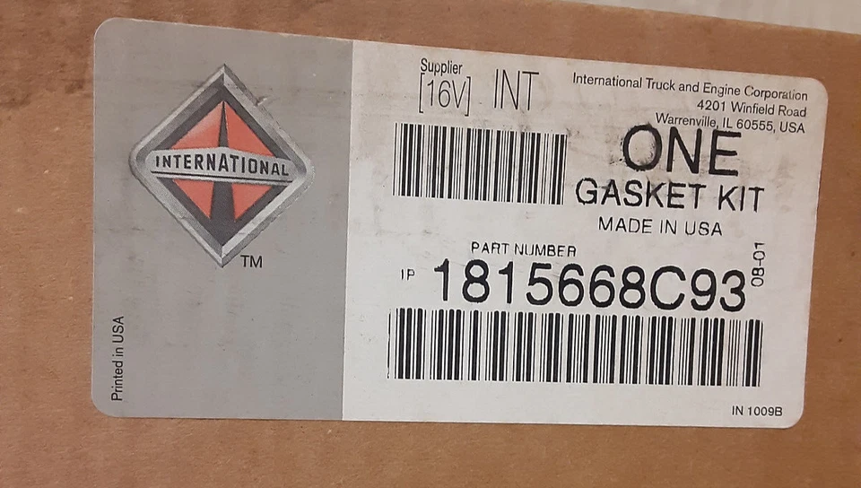 Juego de juntas International 1815668C93 Foto 2 de 2