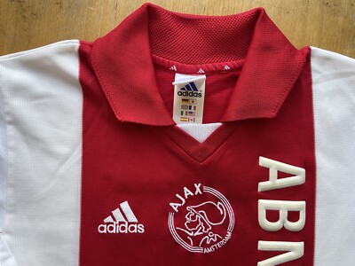 AJAX AMSTERDAM 2000 2001 HOME FOOTBALL SHIRT SOCCER JERSEY