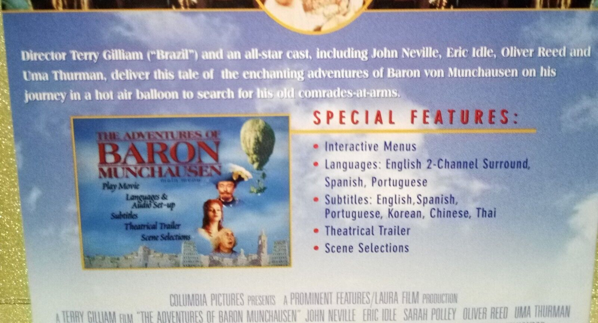 その他 Erzahlungen Am Kamin: Baron Mnnchhausen 2 [DVD] Amazon.com: The Adventures Of Baron Munchausen [DVD] : Movies & TV