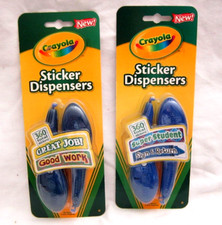 720 Crayola Student Stickers Dispensers GREAT JOB GOOD WORK,Super Student, Sign