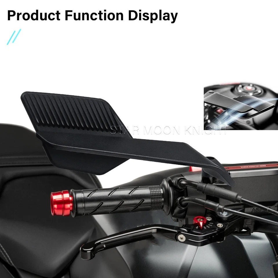 Espelhos laterais MT-09 SP para Yamaha MT-07 MT07 puro MT-10 SP espelho furtivo - Imagem 4 de 4