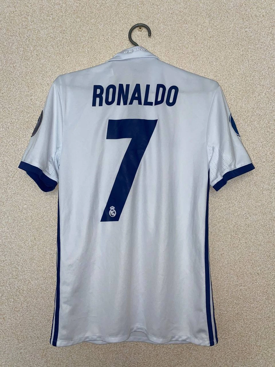 real madrid jersey xs men