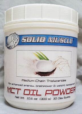 Solid Muscle MCT Oil Powder