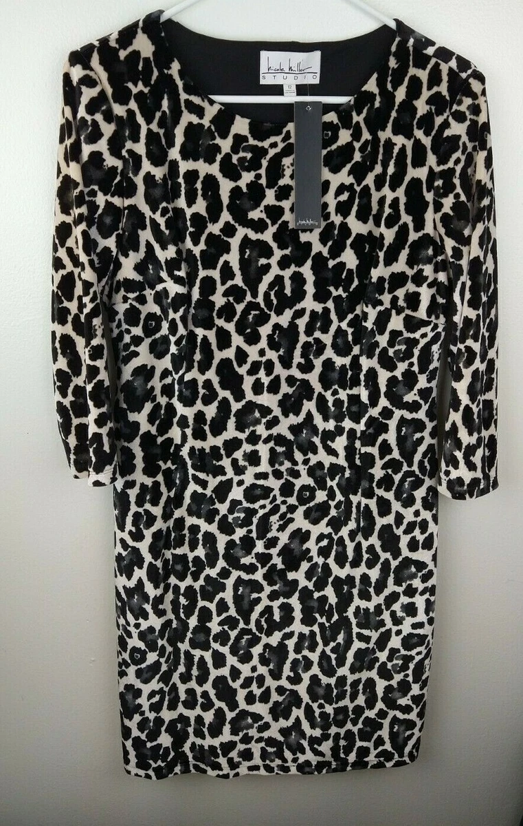 Nicole miller top velvet dress