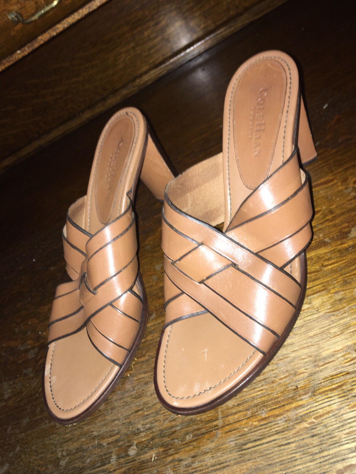 cole haan country women's slide sandals 