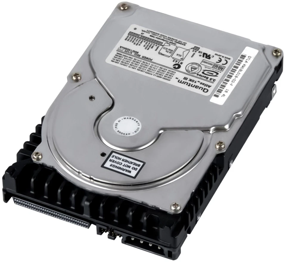 Quantum ATLAS 10KIII KW18L018-02-F 18.4GB 10000U/Min 68-pin SCSI U160 3.5 " - Image 2 of 3