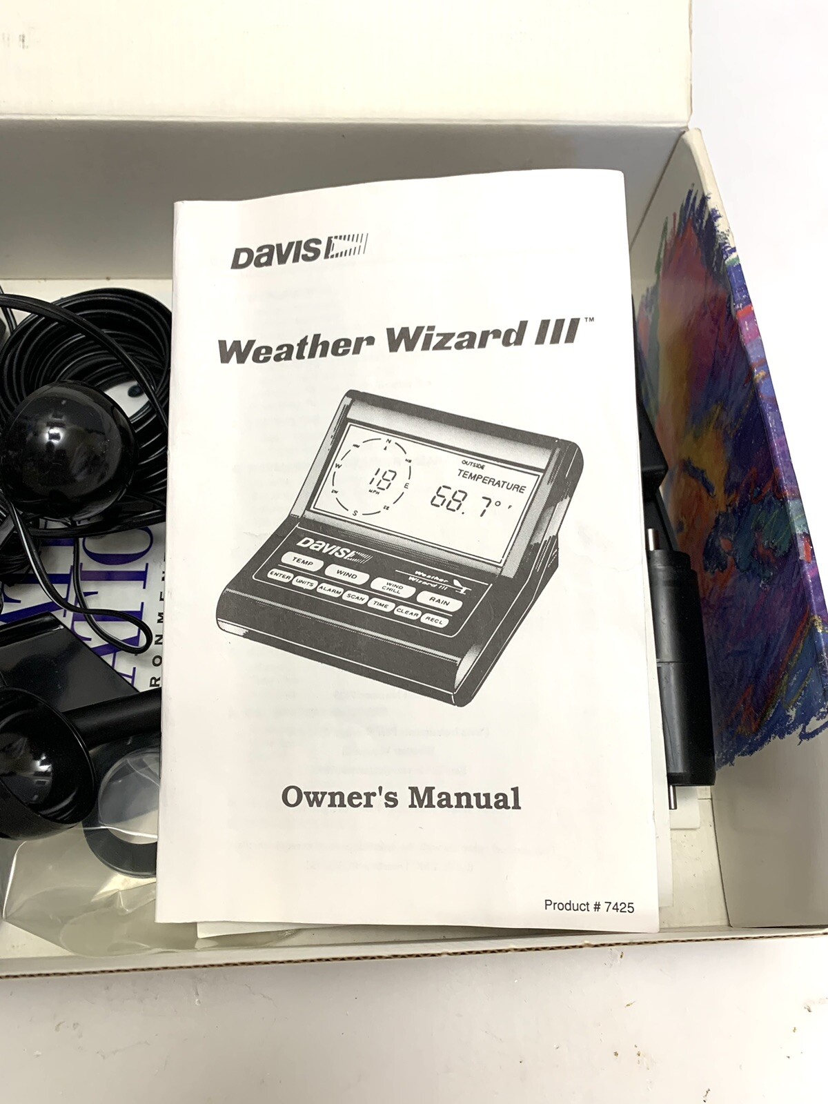 Davis Instruments Weather Wizard III Professional Home Weather Station eBay