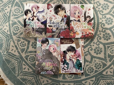Takane and Hana manga 1-3 & Limited Edition 18