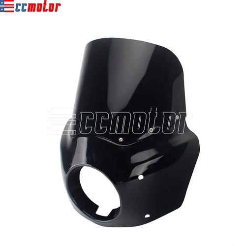 Club Style Fairing Windshield For Harley Street Bob FXFB Low Rider FXLR 2018-24 - Picture 7 of 12