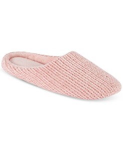blush pink slippers