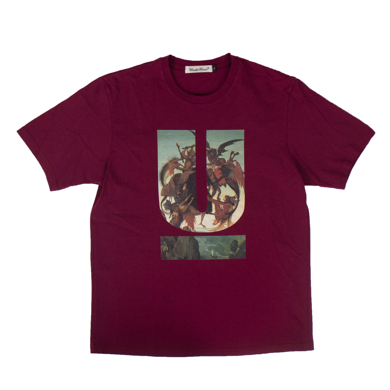 NWT UNDERCOVER RED DRAGON С КОРОТКИМ РУКАВОМ РАЗМЕР 2XL 185 41390₽