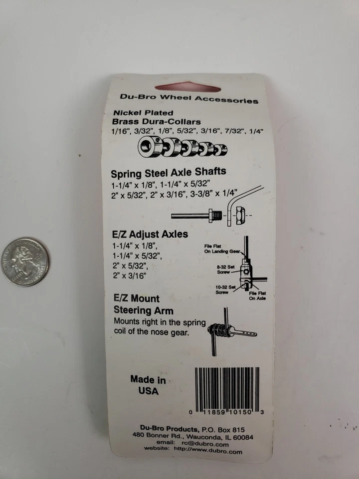 Rueda ligera pisada DUBRO 2" de diámetro Amortiguador de bajo rebote 200T Foto 2 de 2