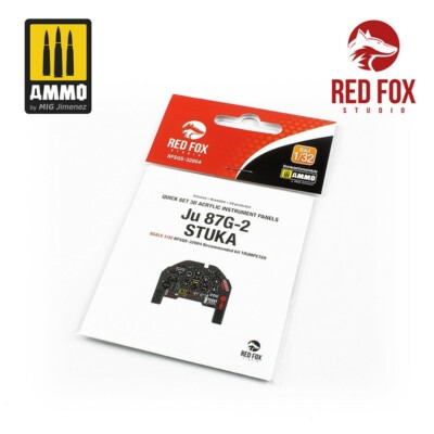 Red Fox 1/32 Junkers Ju-87G-2 Stuka (for Trumpeter kit) RFSQS-32004