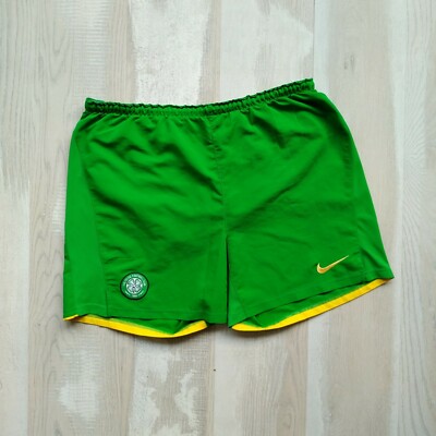 nike green football shorts