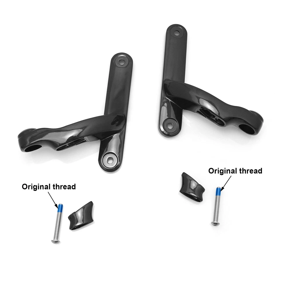 Auxiliary Spot Fog Turn signal Light Bracket For Harley Electra Glide 1997-2016 Foto 4 de 4