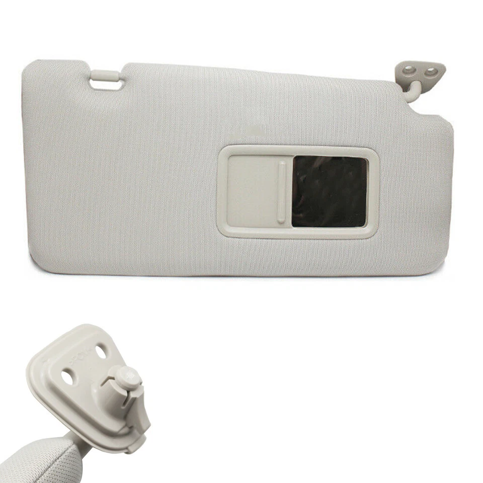 1 Комплект солнцезащитный козырек козырек зеркало для Nissan Tiida 2004 2005 2006-2011 10 серый новый - Изображение 3 из 4