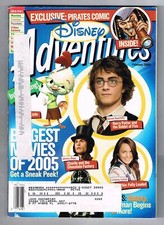 Disney Adventures Magazine February 2006 Harry Potter Johnny Depp Lindsay Lohan