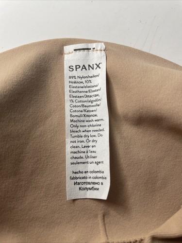 SPANX Women’s Ecocare Seamless Shaping Panties Beige Size Medium NEW - Picture 4 of 4