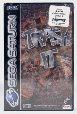 Sega SEGA Saturn - Trash it! mit OVP sehr guter Zustand