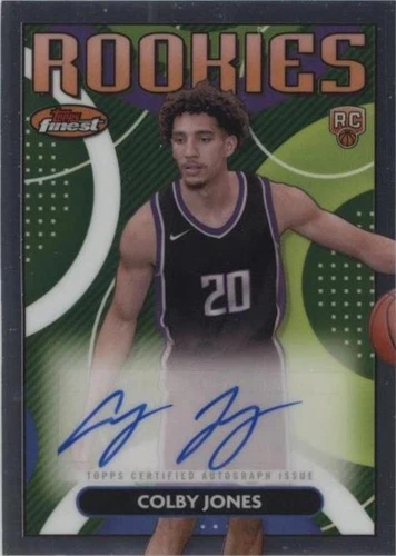 2023-24 Topps Finest - Colby Jones #RFA-CJ