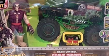 Monster Jam Truck GRAVE DIGGER New Bright  REMOTE RADIO CONTROL RC VEHICLE