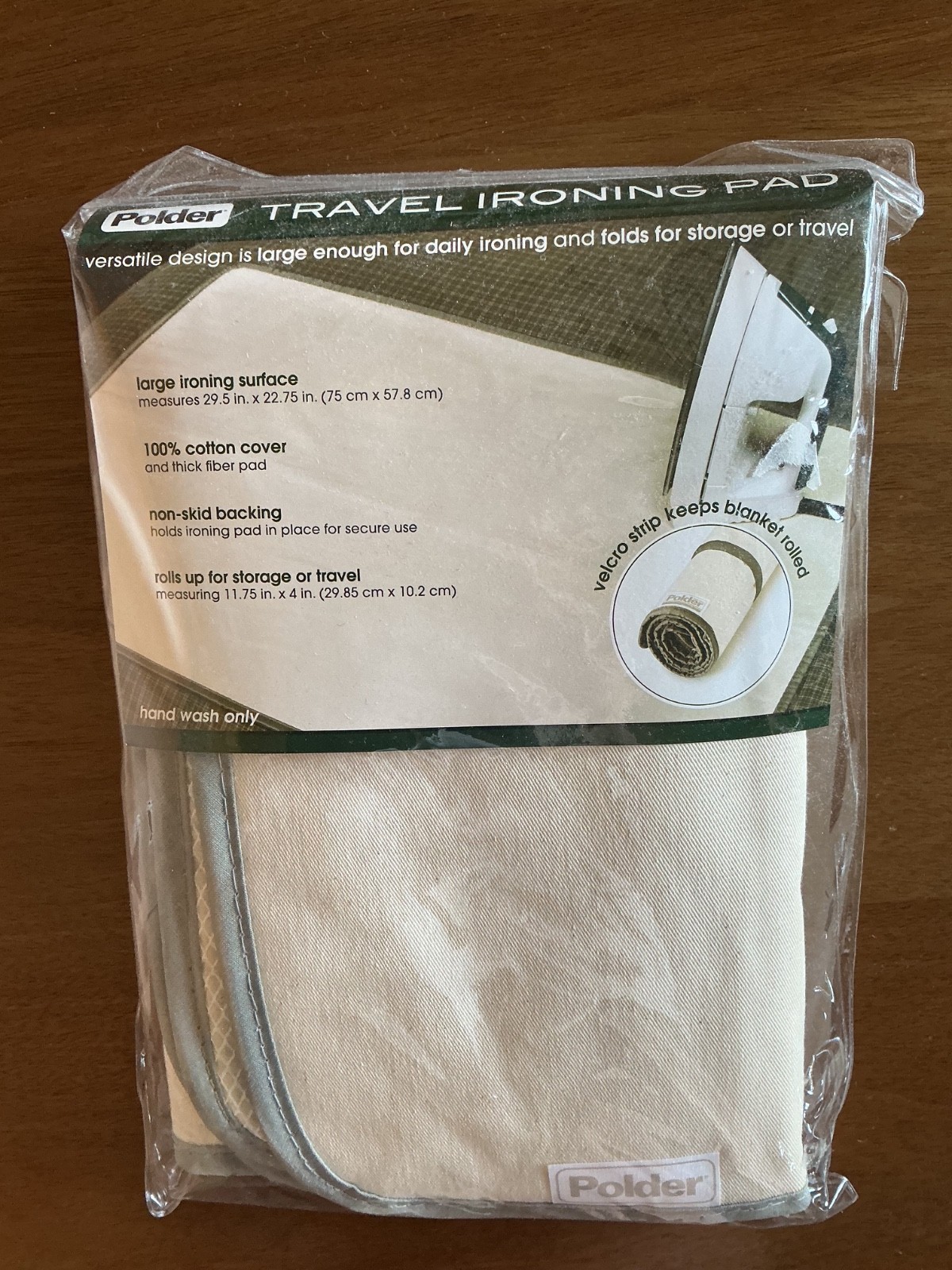 Ing Pad Rolled Cotton Canvas Compact 29x23 Non Skid