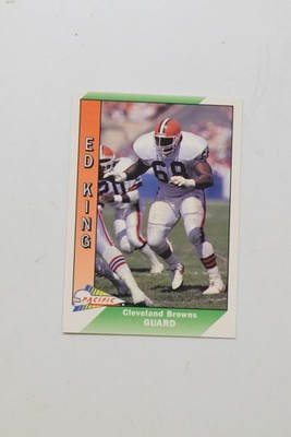 1991 PACIFIC PLUS SERIES II #569 ED KING RC. CLEVLENAD BROWNS. NM