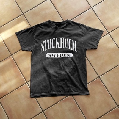 Stockholm Sweden vintage vacation souvenir classic tee design