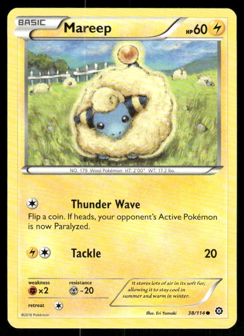 Pokémon TCG Pokémon Mareep Mareep Common Regular