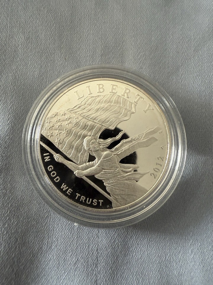 Star-Spangled Banner PROOF Silver Dollar US Mint $1 Coin Box and COA | eBay
