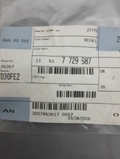 1991-93 BMW NEW GENUINE Coolant Pipe O-Ring M5 3.6L L6 QTY2 11517729587