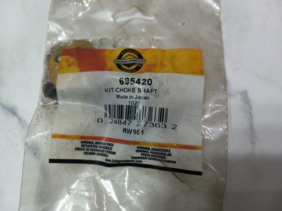 #ad Briggs And Stratton Carburetor Choke Shaft 695420 Kit NOS Genuine OEM $9.97