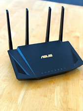 ASUS RT-AX58U AX3000 Dual-Band WiFi 6 Router, Black, 4-Port Gigabit, USB