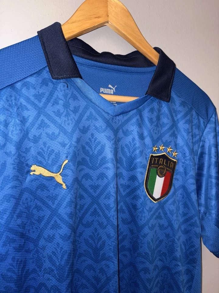 Italy 2020 Euros Home Jersey Signed Chiellini - Image 2 of 4