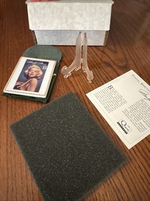 USPS Limited Ed. Marilyn Monroe Postmark Original Porcelain Stamp Tile 98/5000