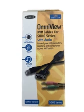 Belkin Omniview KVM Cables For SOHO Series P56393 NIB