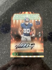 2024 Panini Illusions - Bright Lights Signatures Victor Cruz Green /10