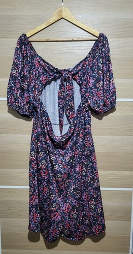 Yours Multicoloured Floral Playsuit Size 26-28 - Picture 2 of 8