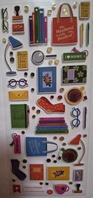 Pipsticks ''Tote-Ally Bookish'' Sticker Sheet, Oct 2025