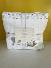 Silvercloud ?Treetops? Nursery 3 Piece Cot Bedding Set