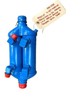 Perkins 4-107 Marine Trans Engine Oil Cooler Tandam Duel Core #NA004179