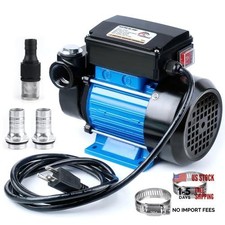 Oil Transfer Pump 110V Electric Fuel Transfer Pump  18 GPM 110V AC 1/2HP