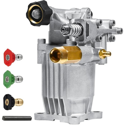 #ad Engine Powered 3 4quot; Shaft Pressure Washer Pump Max 3300 PSI Effortless Setup $116.99