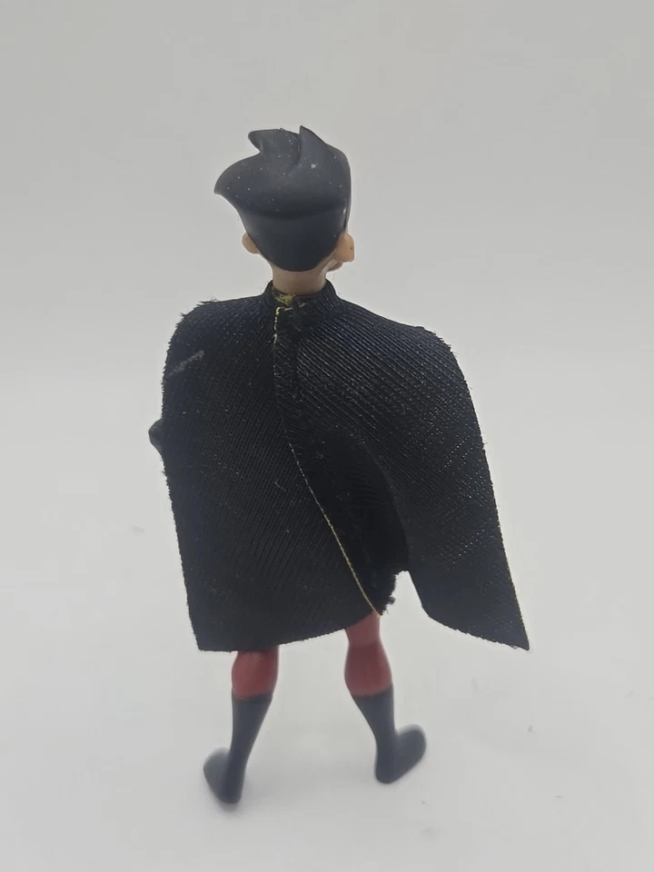 DC Comics Teen Titans ROBIN Action Figure 4" 1998 Cloth Shirt Hasbro - Image 2 of 2