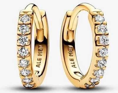 Pandora Funkelnde Huggie Ohrringe 263015C01 Ohrringe - Bild 1 von 3